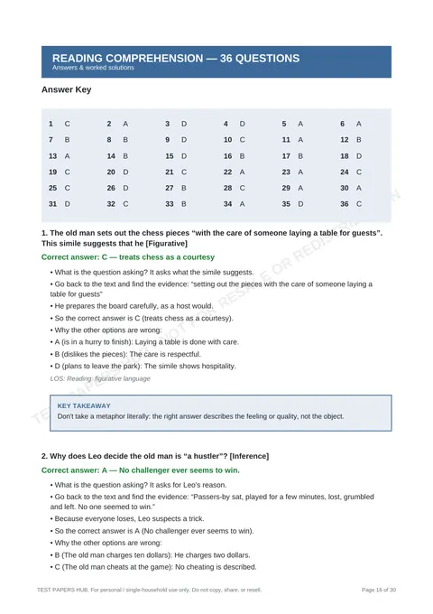 Solutions preview