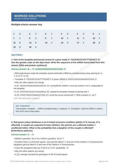 Solutions preview