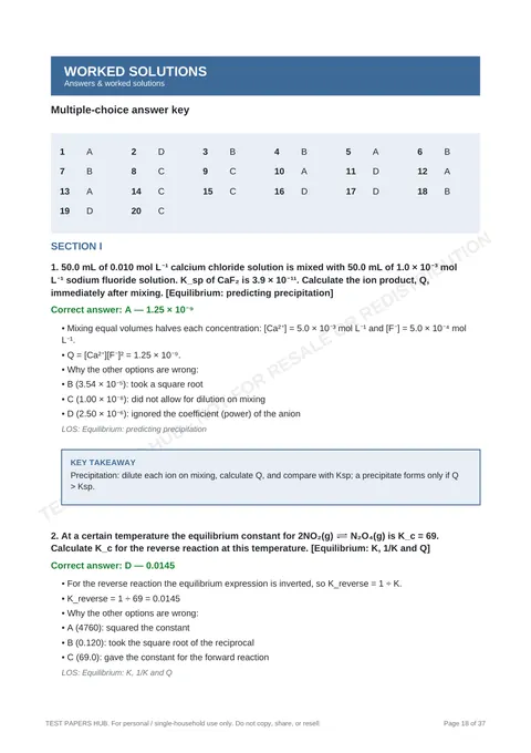 Solutions preview