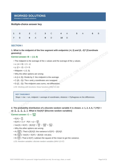 Solutions preview
