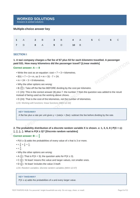 Solutions preview