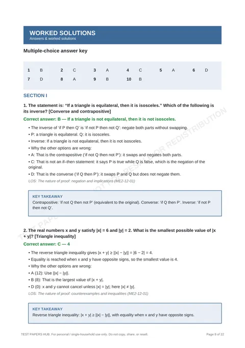 Solutions preview