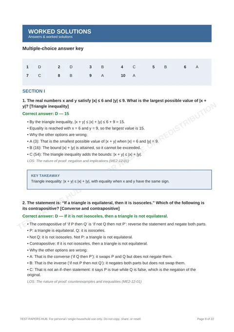 Solutions preview