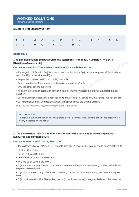 Solutions preview