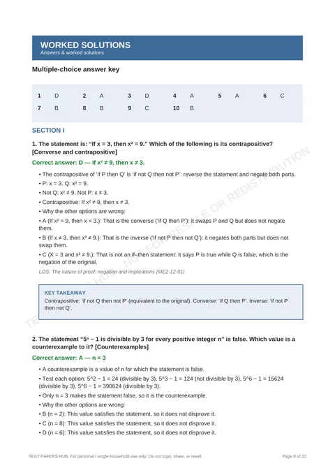 Solutions preview