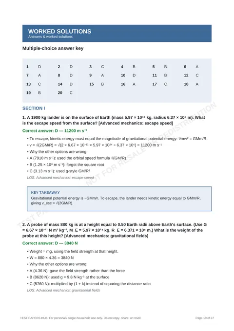 Solutions preview