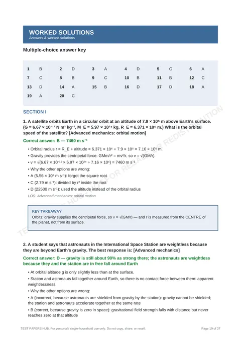 Solutions preview