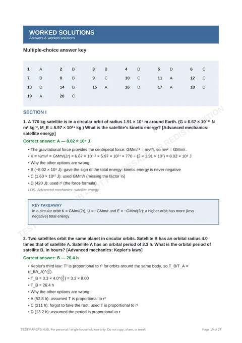 Solutions preview