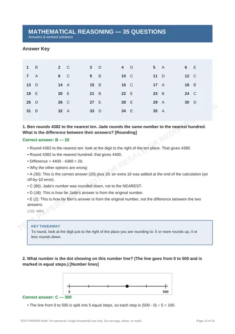 Solutions preview