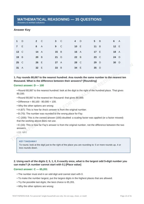 Solutions preview