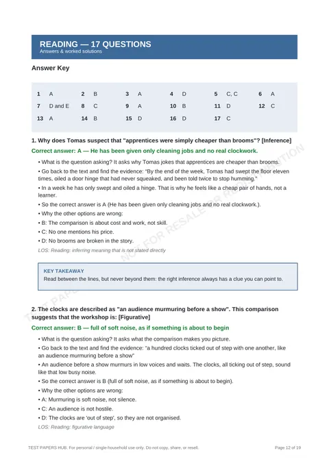 Solutions preview