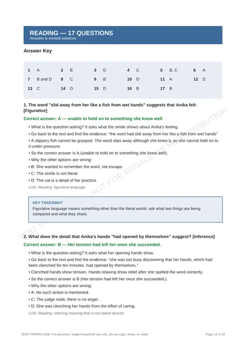 Solutions preview