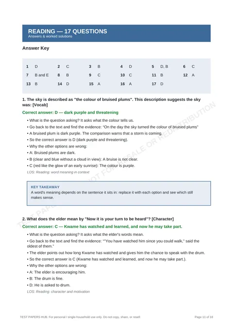 Solutions preview