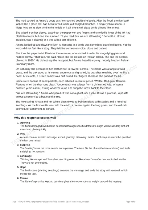 Questions preview