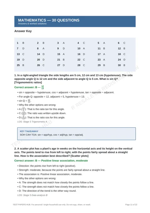 Solutions preview