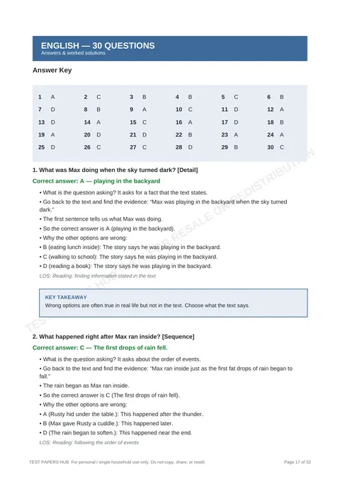 Solutions preview