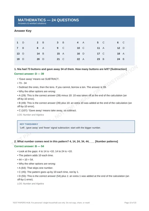 Solutions preview