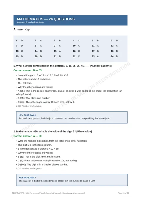 Solutions preview