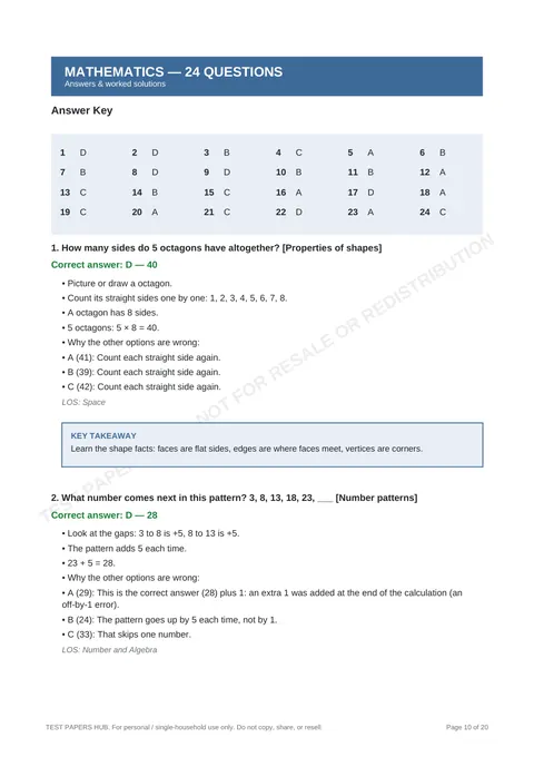 Solutions preview