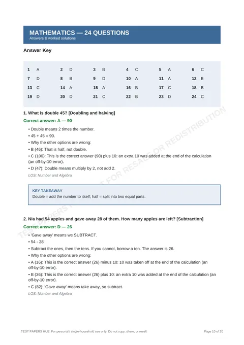 Solutions preview