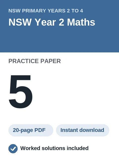 NSW Year 2 Maths Practice Paper 5