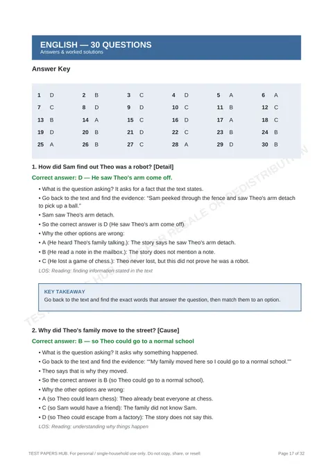 Solutions preview