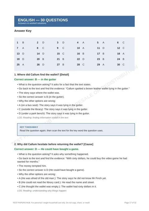 Solutions preview