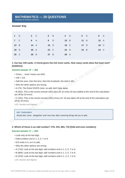 Solutions preview