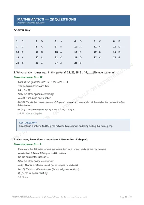 Solutions preview