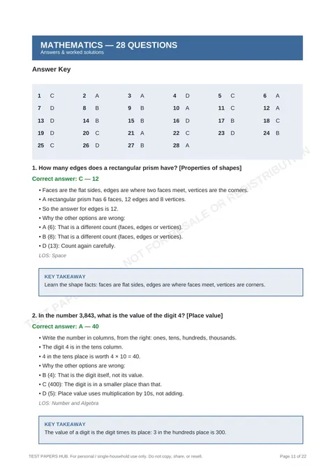 Solutions preview
