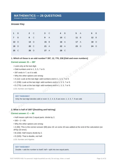 Solutions preview