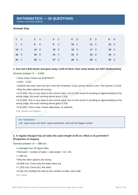 Solutions preview