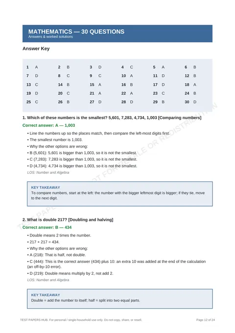 Solutions preview