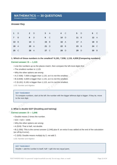 Solutions preview