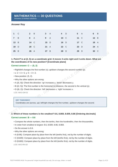 Solutions preview