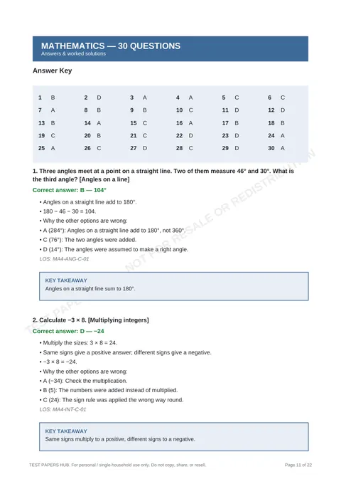 Solutions preview