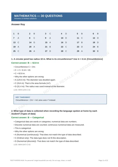Solutions preview