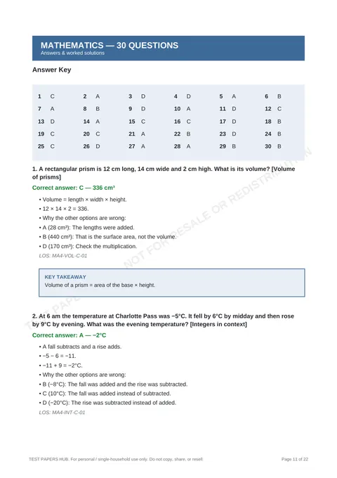 Solutions preview