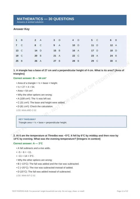 Solutions preview