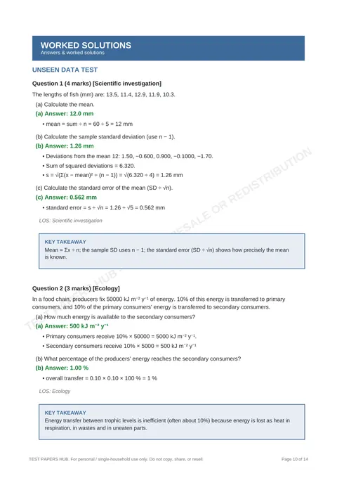 Solutions preview