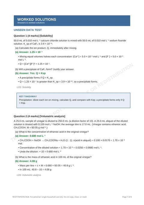 Solutions preview