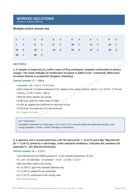 Solutions preview