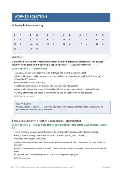Solutions preview