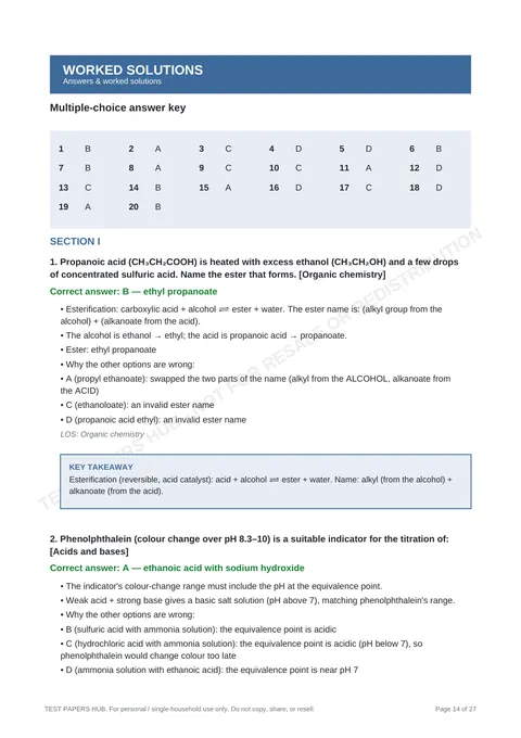 Solutions preview