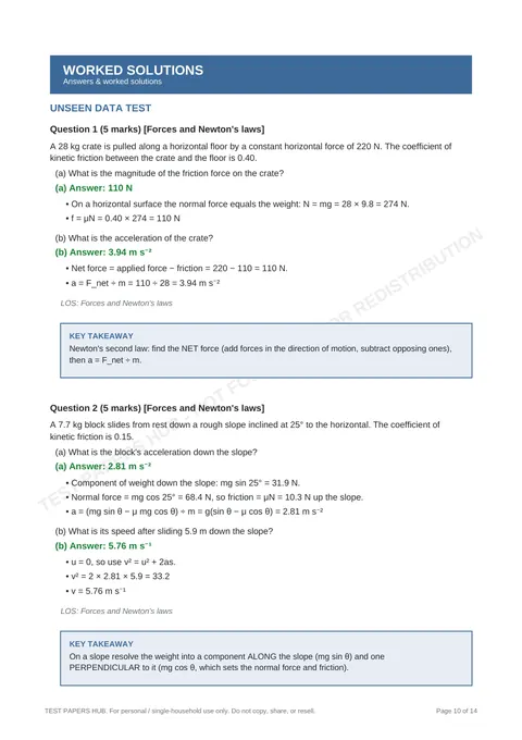 Solutions preview