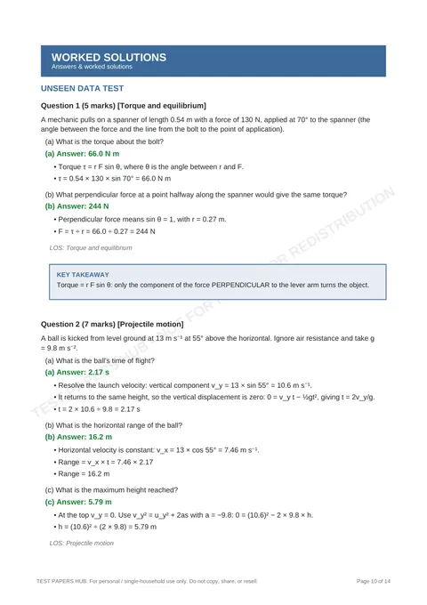 Solutions preview