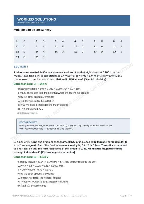 Solutions preview