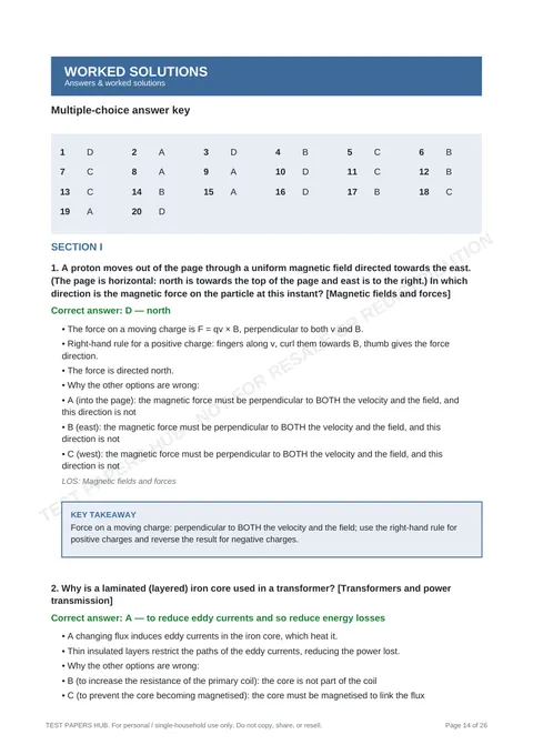 Solutions preview