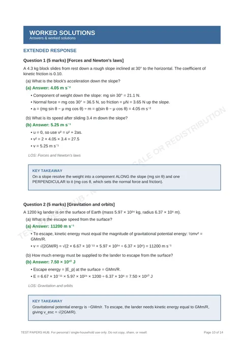Solutions preview