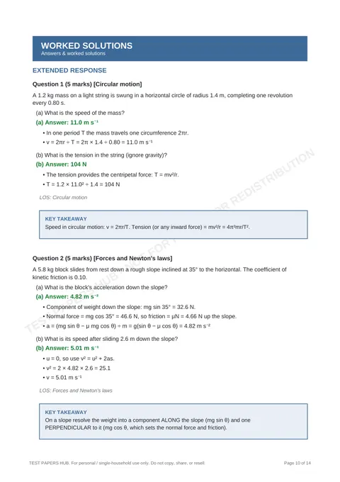 Solutions preview